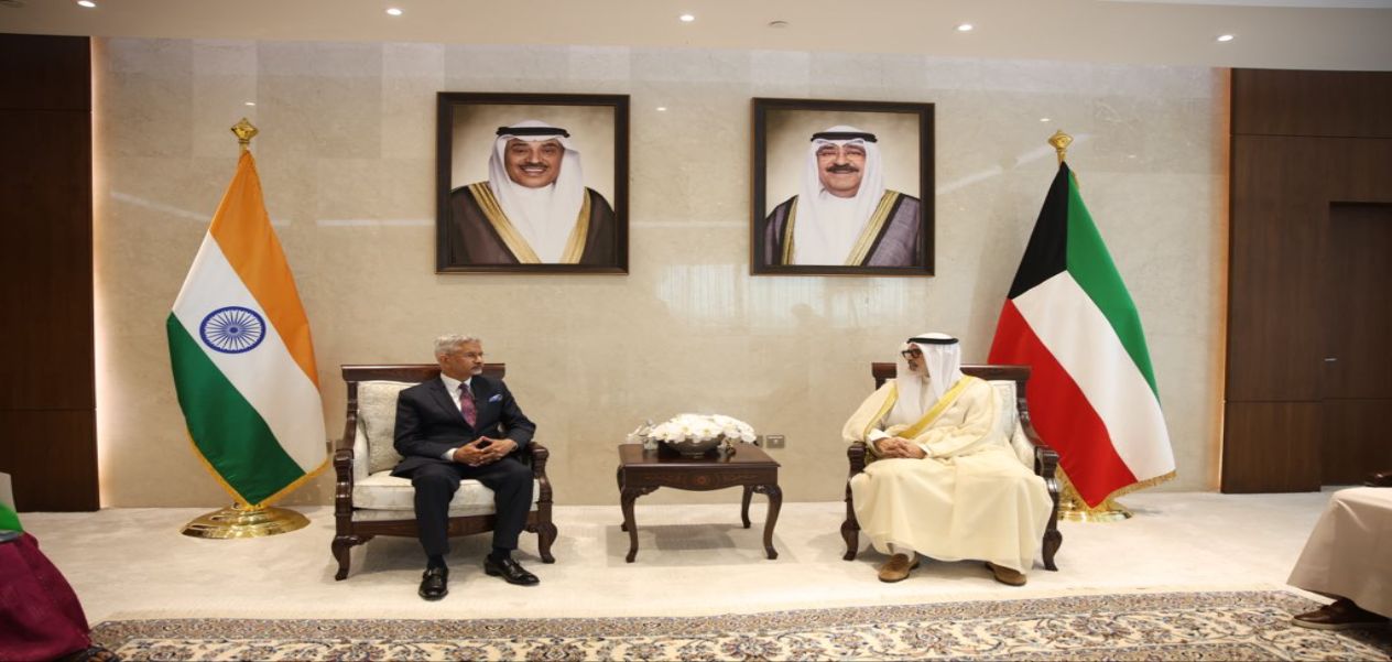 جايشانكار يبحث مع القيادة الكويتية سبل توسيع التعاون الثنائي