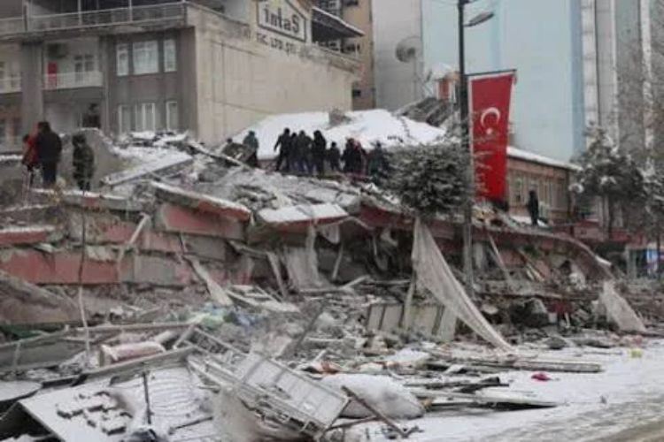 زلزال بقوة 5 درجات يضرب جنوب شرق تركيا