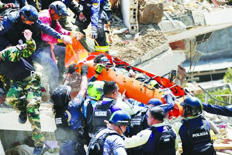الصليب الأحمر: تعافي فنزويلا من آثار الزلزالين سيستغرق سنوات