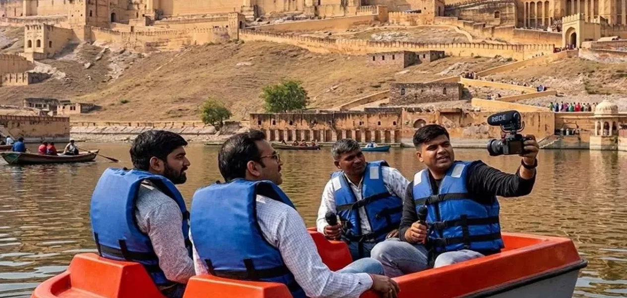 بحيرة مافثا تستقبل السياح بتجربة ركوب القوارب في عامر