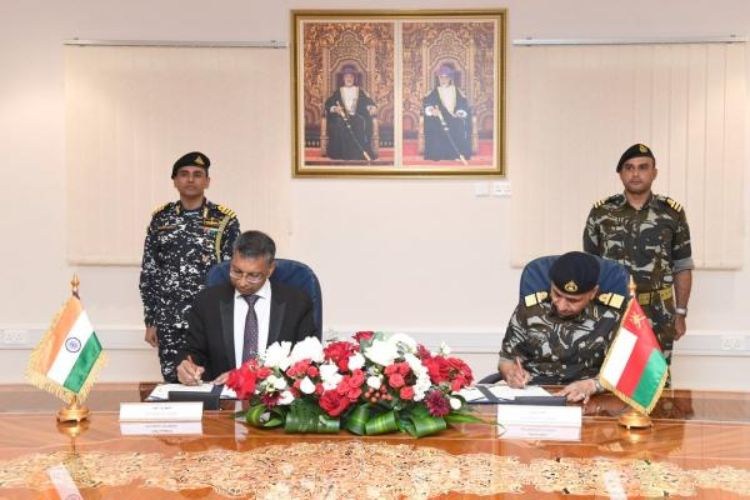 الهند وعُمان تجدّدان مذكرة تفاهم لتعزيز التعاون في مجال الأمن البحري